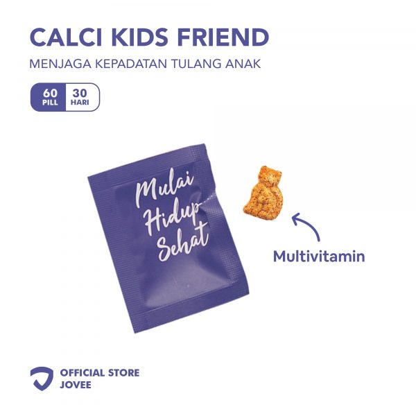 Calci Kids Friend - Menjaga kepadatan tulang anak