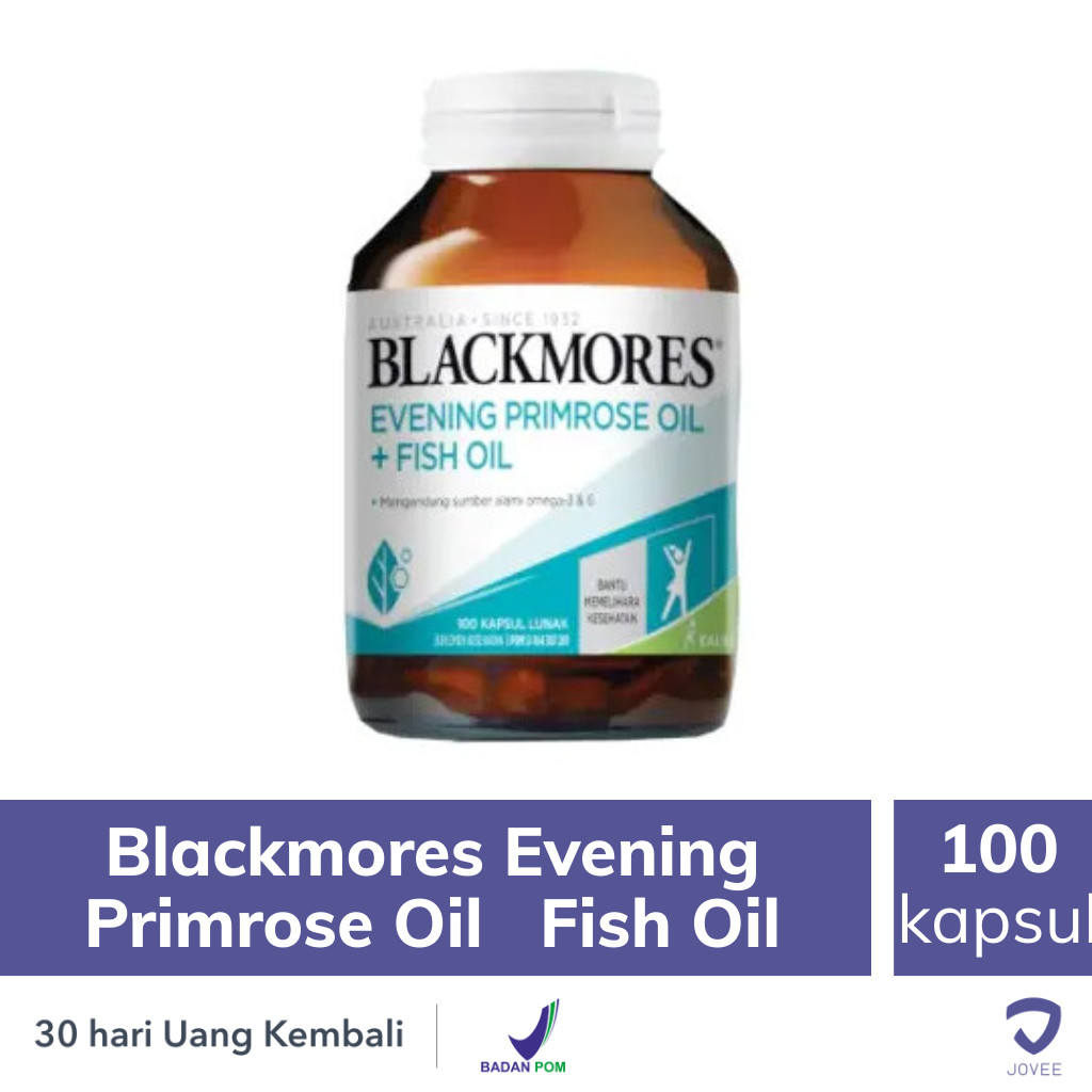 Blackmores Evening Primrose Oil dan Fish Oil Perawatan Kulit Rambut dan Kuku